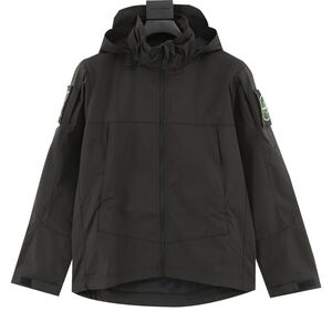 Stone Island outdoor zipper hooded jacket jacket